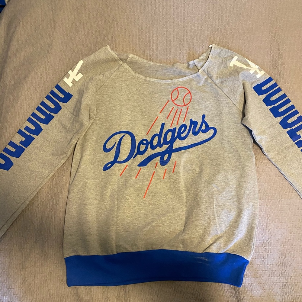 Dodgers Scoop Sweater